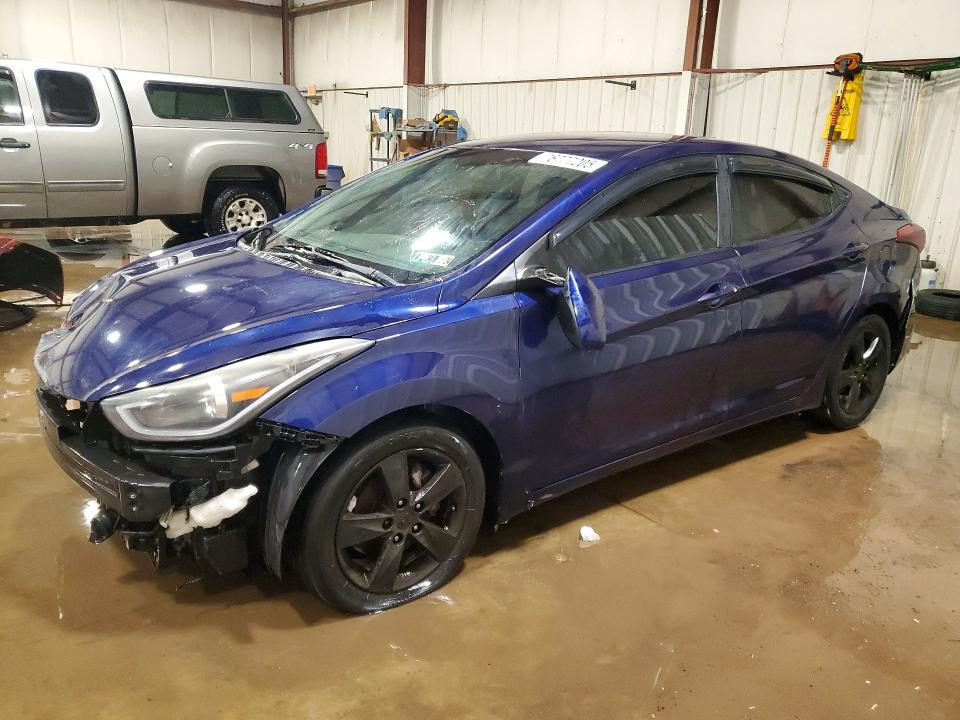 HYUNDAI ELANTRA 2012 with VIN 5NPDH4AE6CH074185 - Photo from auction
