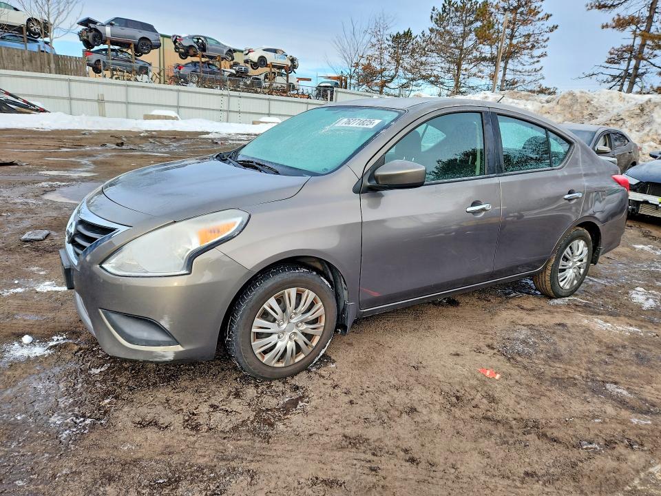 NISSAN VERSA S 2015 with VIN 3N1CN7AP8FL851383 - Photo from auction