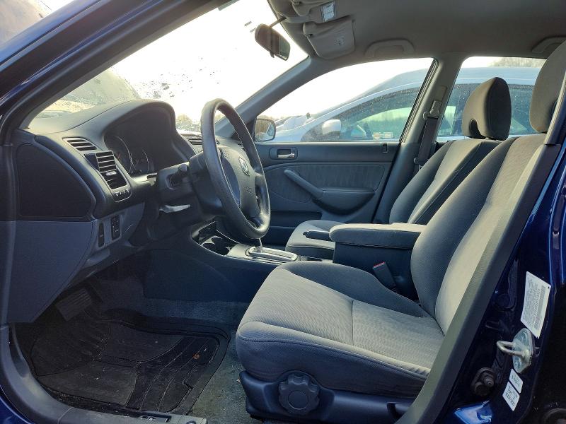 Photo 7 from auction – 2005 HONDA CIVIC LX with VIN 2HGES16595H518525
