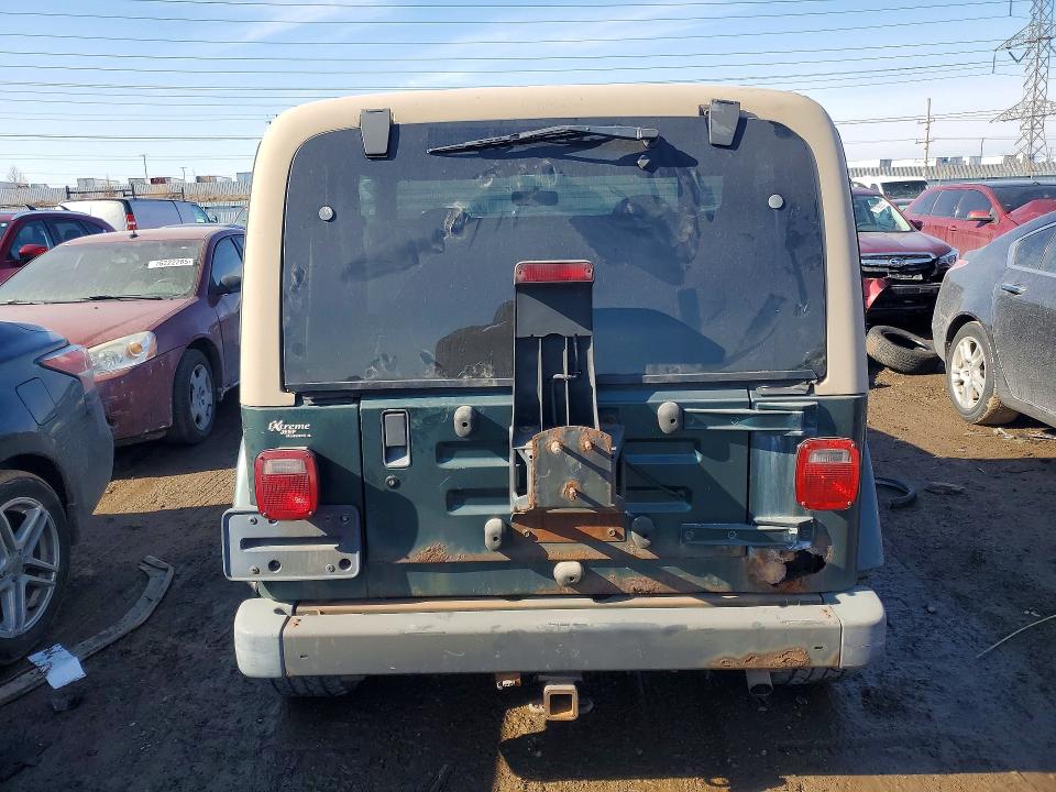 Photo 6 from auction – 1999 JEEP WRANGLER / with VIN 1J4FY49S0XP485654