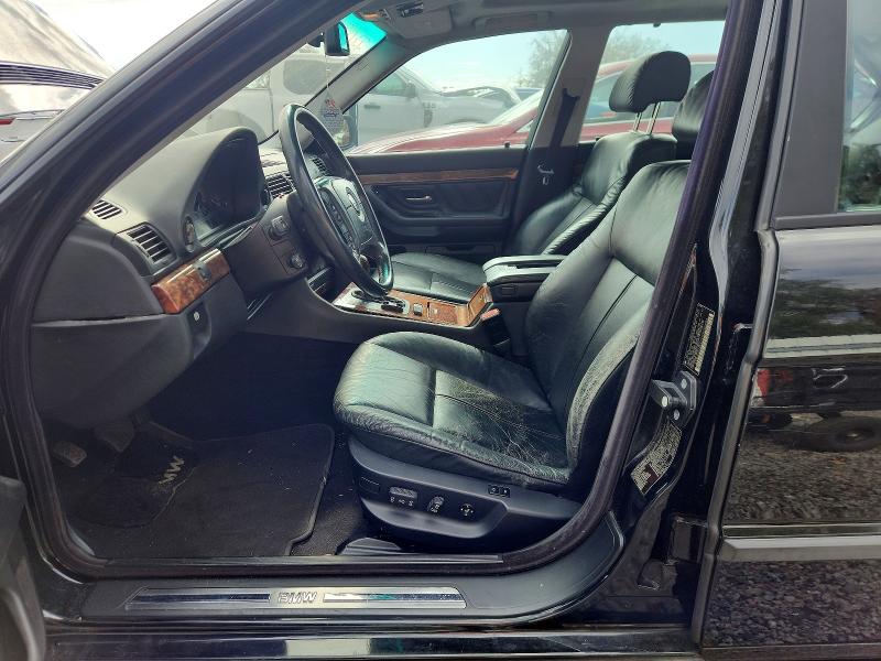 Photo 7 from auction – 2001 BMW 740 IL with VIN WBAGH83421DP26454
