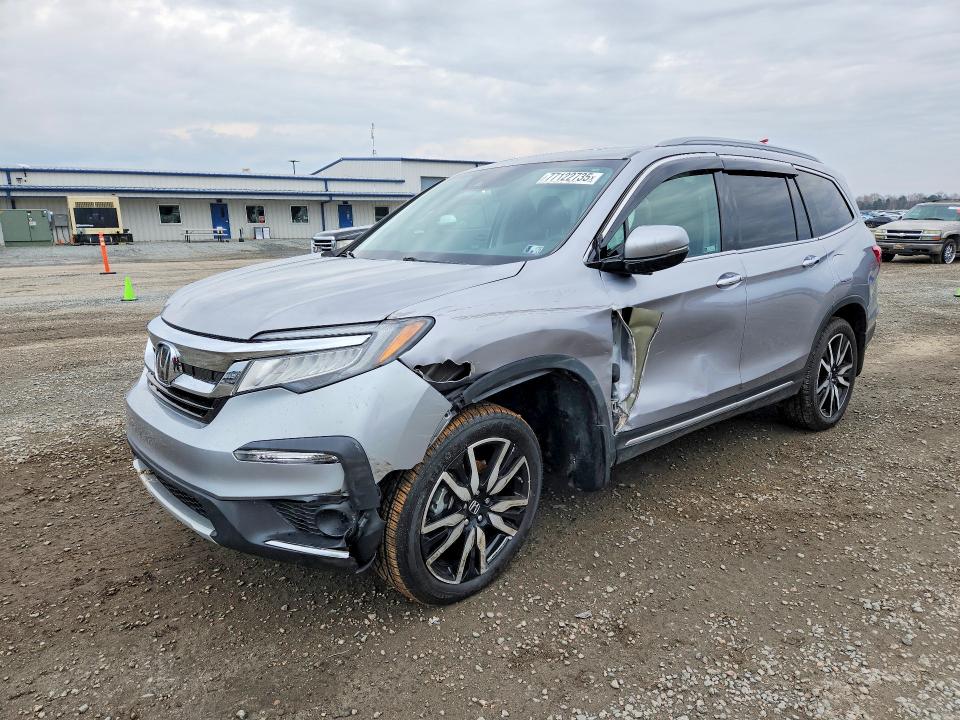 HONDA PILOT 2022 with VIN 5FNYF6H09NB004601 - Photo from auction