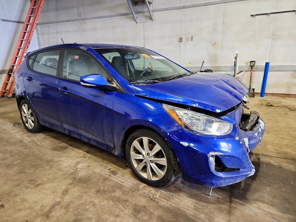 Photo 4 from auction – 2013 HYUNDAI ACCENT with VIN KMHCU5AE3DU084978