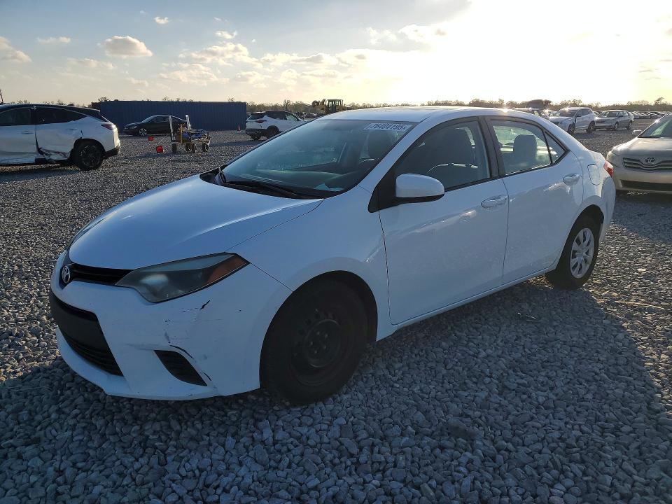 TOYOTA COROLLA L 2015 with VIN 2T1BURHE4FC277153 - Photo from auction