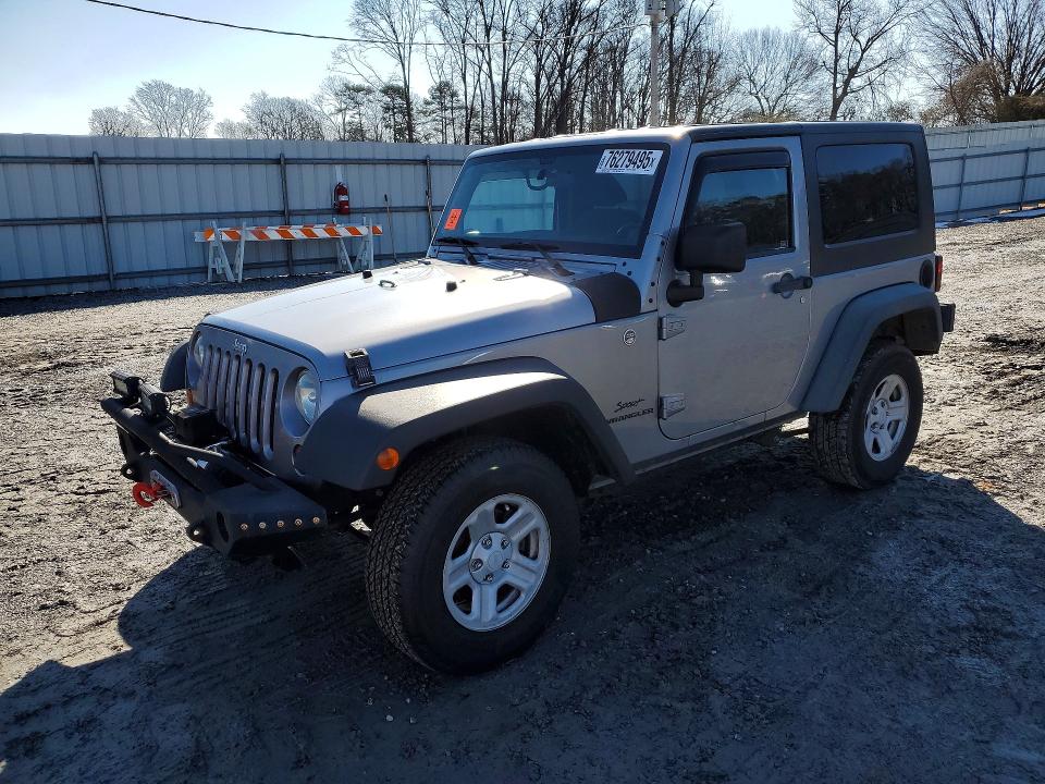 JEEP WRANGLER 2013 with VIN 1C4AJWAG4DL688931 - Photo from auction