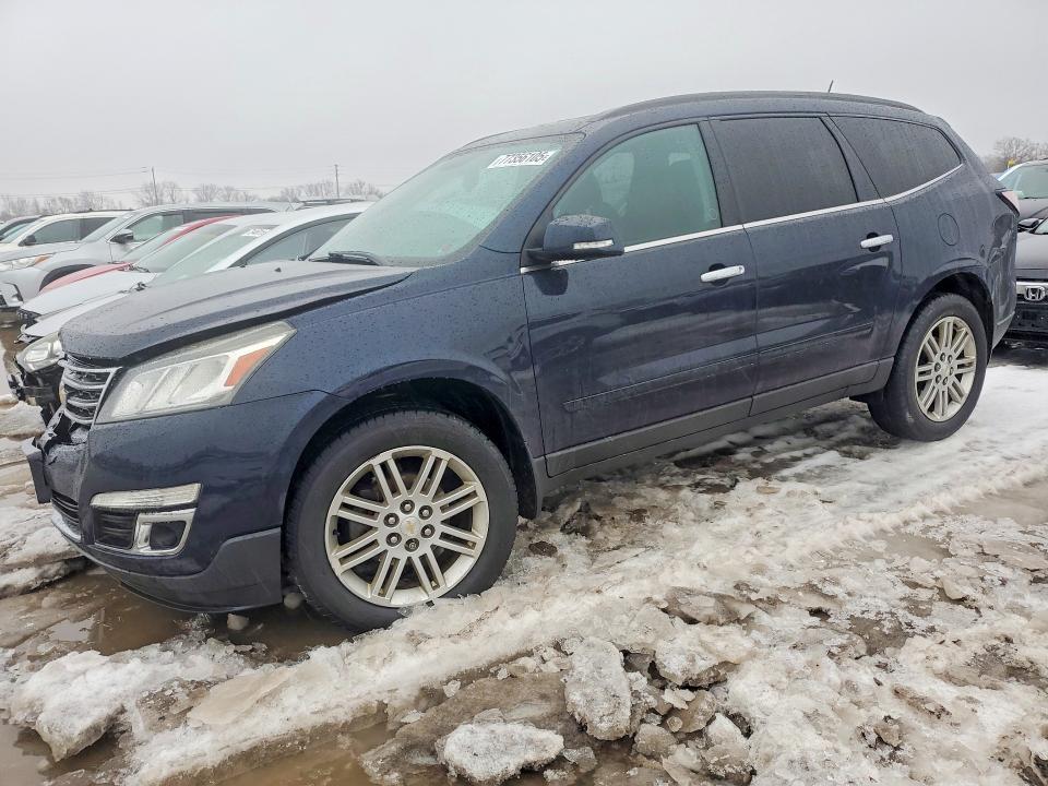 CHEVROLET TRAVERSE L 2015 with VIN 1GNKRGKD3FJ351521 - Photo from auction