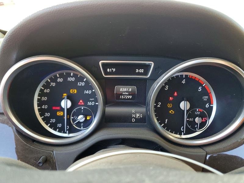 Photo 9 from auction – 2014 MERCEDES-BENZ ML 350 BLU with VIN 4JGDA2EB9EA346209