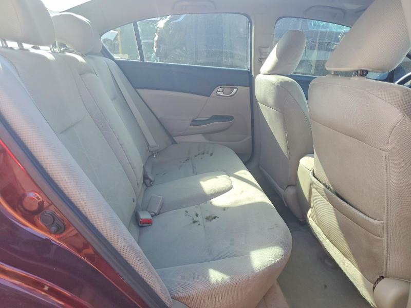 Photo 10 from auction – 2012 HONDA CIVIC with VIN 19XFB2F86CE039619