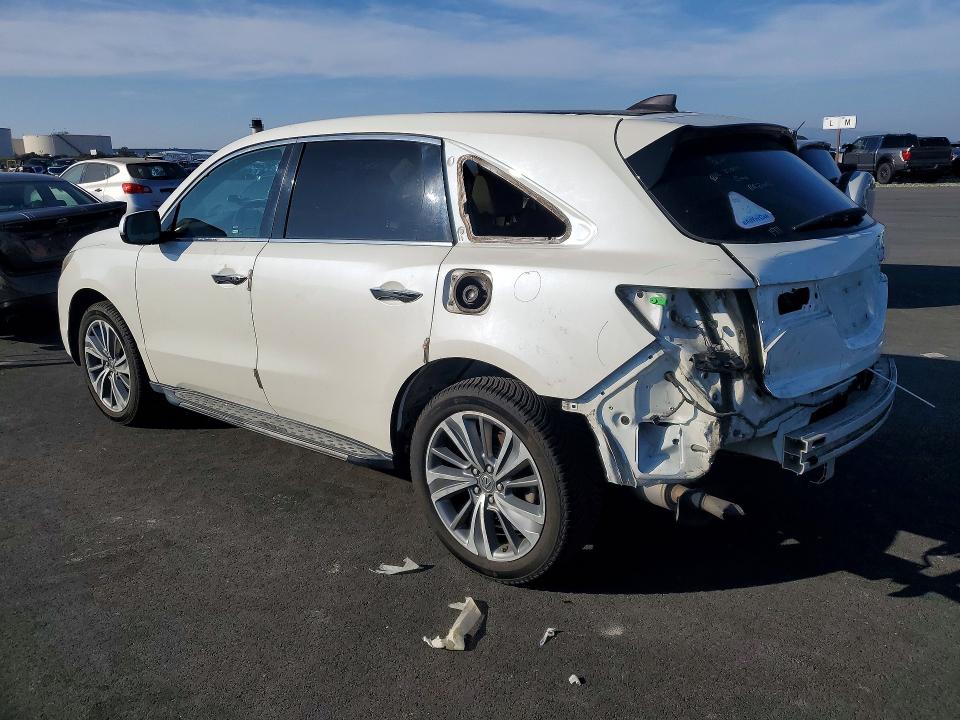 Foto 2 de la subasta – 2017 ACURA MDX TECHNO con VIN 5FRYD4H50HB018489