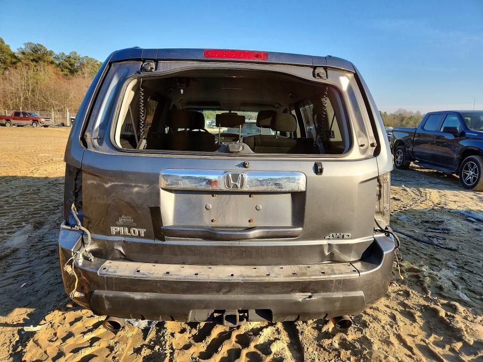 Photo 6 from auction – 2011 HONDA PILOT EX with VIN 5FNYF4H46BB068078