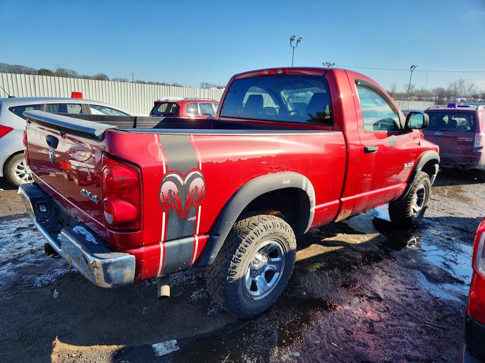 Photo 3 from auction – 2008 DODGE RAM 1500 S with VIN 1D7HU16N68J126150