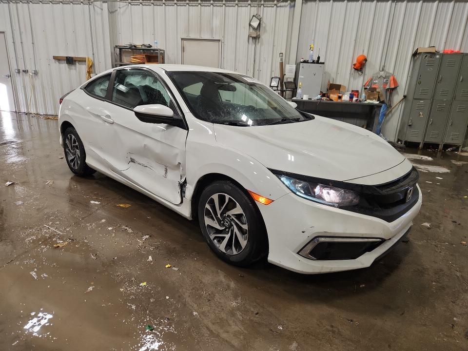 Photo 4 from auction – 2019 HONDA CIVIC LX with VIN 2HGFC4B66KH305948