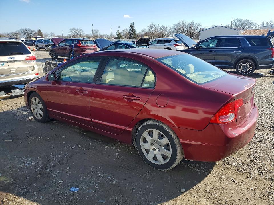 Photo 2 from auction – 2008 HONDA CIVIC LX with VIN 1HGFA16578L071384