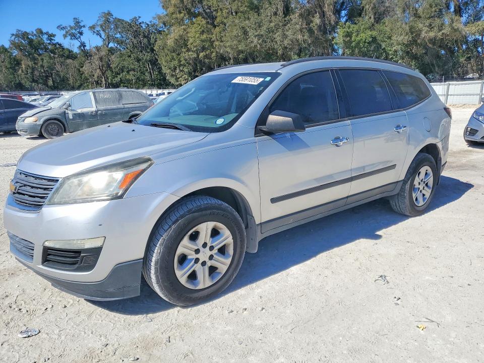 CHEVROLET TRAVERSE 2013 with VIN 1GNKRFKD5DJ201062 - Photo from auction