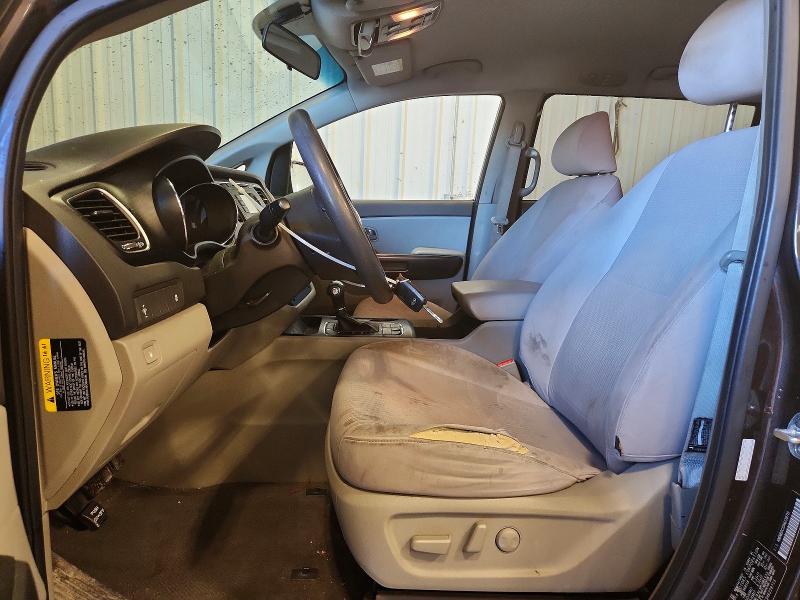 Photo 7 from auction – 2017 KIA SEDONA LX with VIN KNDMB5C15H6228713