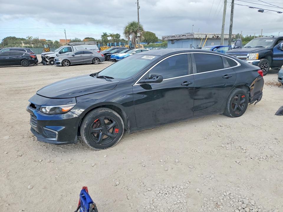 CHEVROLET MALIBU 2017 with VIN 1G1ZB5ST9HF104834 - Photo from auction