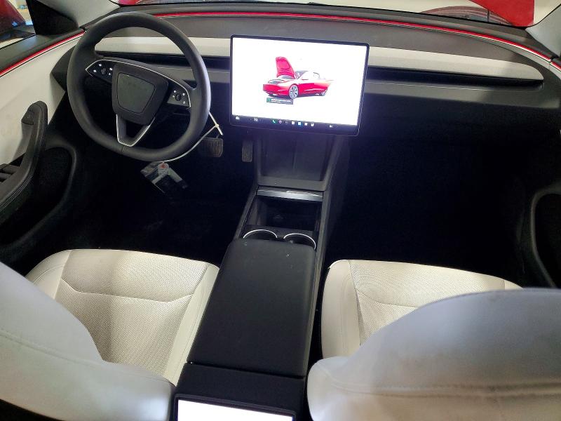 Photo 8 from auction – 2024 TESLA MODEL 3 with VIN 5YJ3E1EA5RF801866