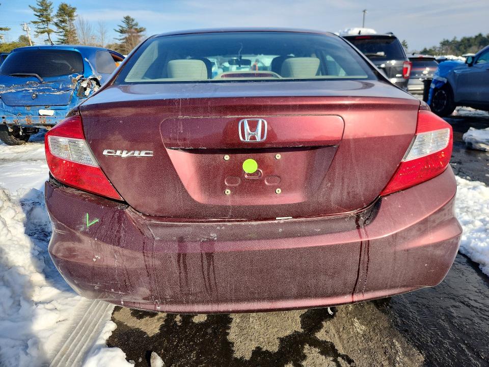 Photo 6 from auction – 2012 HONDA CIVIC with VIN JHMFB2F57CS003116