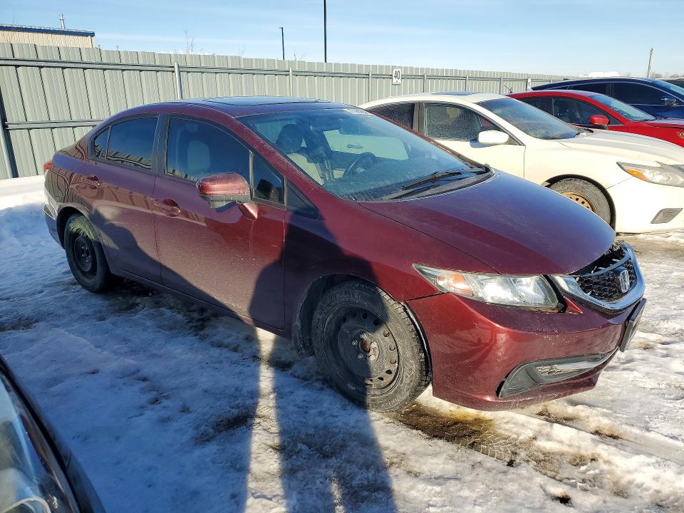 Photo 4 from auction – 2015 HONDA CIVIC with VIN 2HGFB2E50FH040542