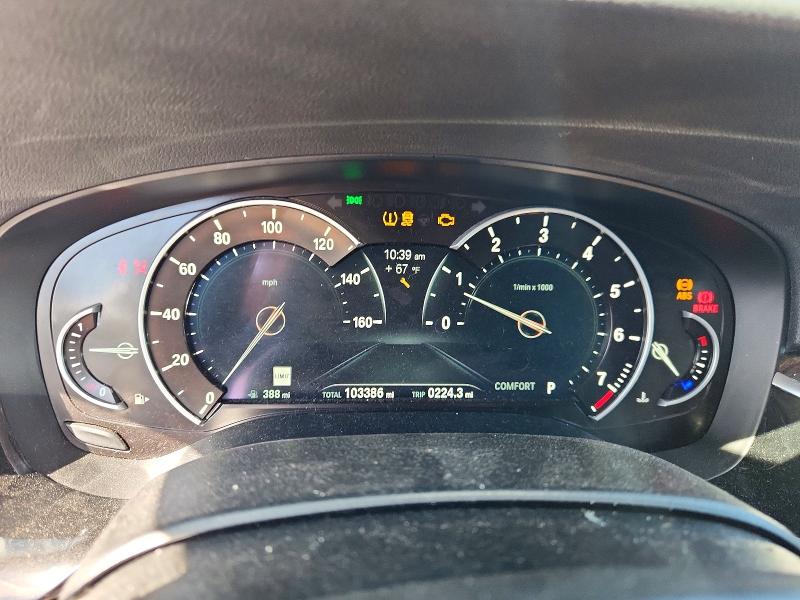 Photo 9 from auction – 2019 BMW 540 I with VIN WBAJE5C55KWE66582