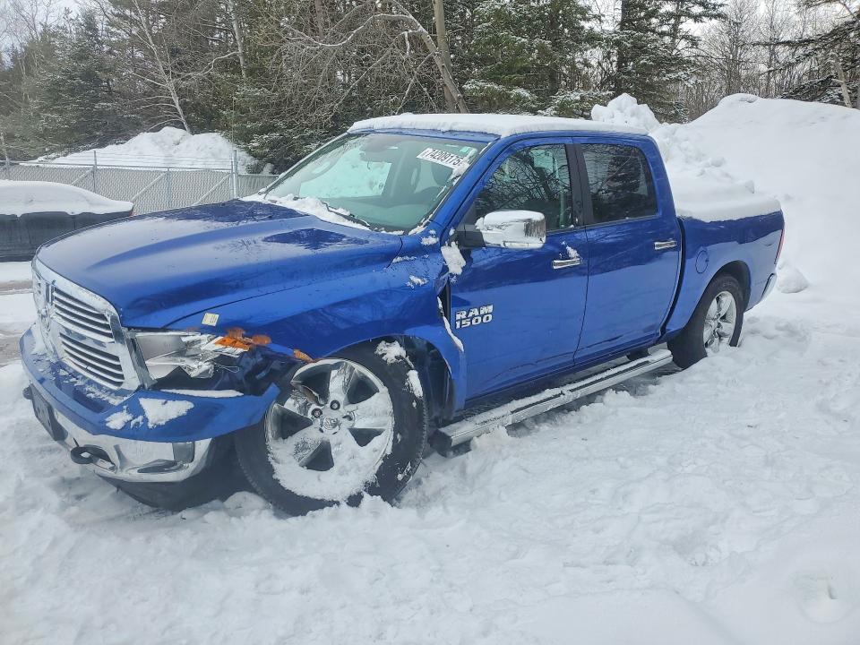 RAM 1500 2018 with VIN 1C6RR7LT2JS101839 - Photo from auction