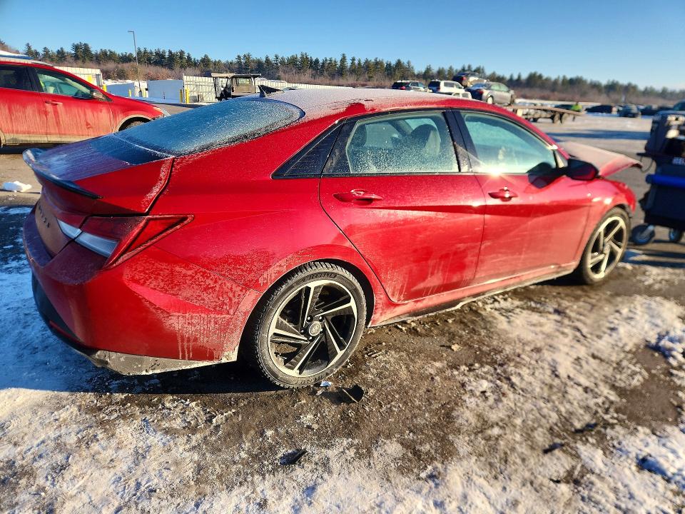 Photo 3 from auction – 2023 HYUNDAI ELANTRA with VIN KMHLR4AF0PU489642