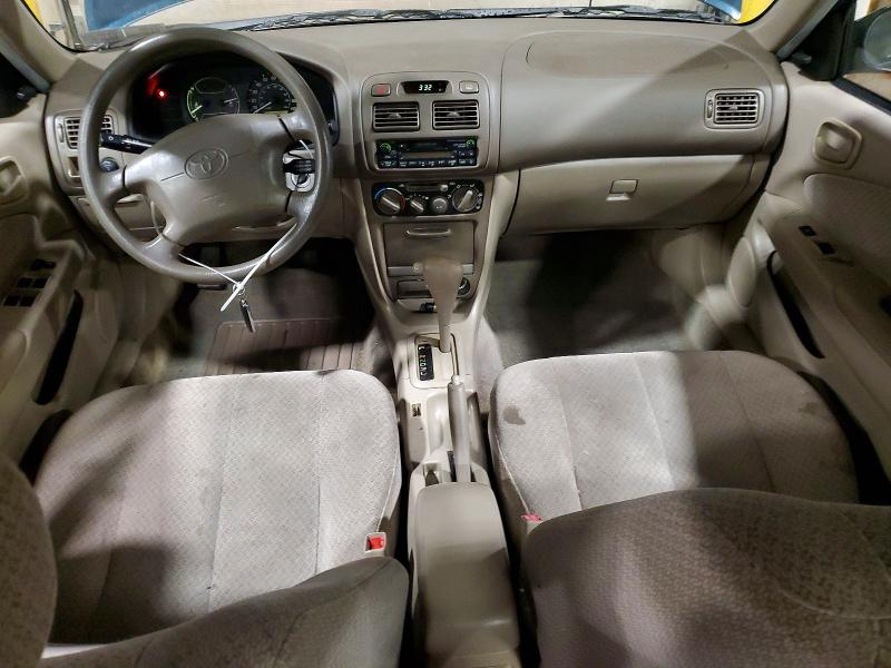 Photo 8 from auction – 1999 TOYOTA COROLLA VE with VIN 2T1BR12E0XC225242
