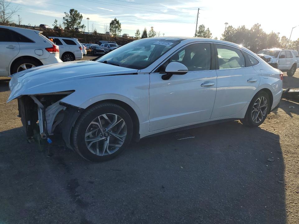 HYUNDAI SONATA 2021 with VIN 5NPEF4JA8MH099310 - Photo from auction