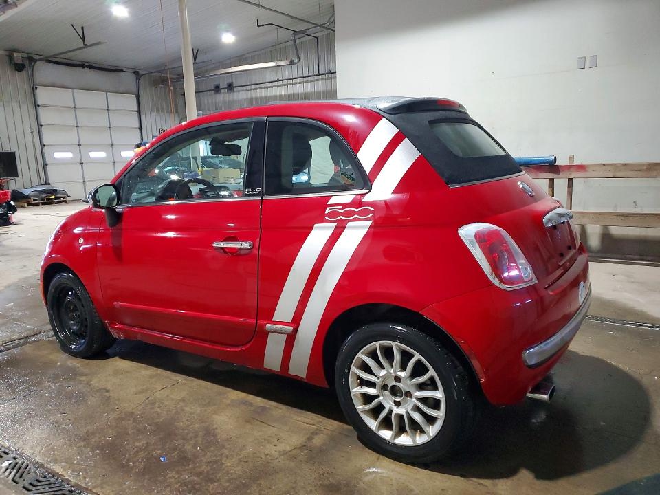 Photo 2 from auction – 2012 FIAT 500 LOUNGE with VIN 3C3CFFER6CT383458