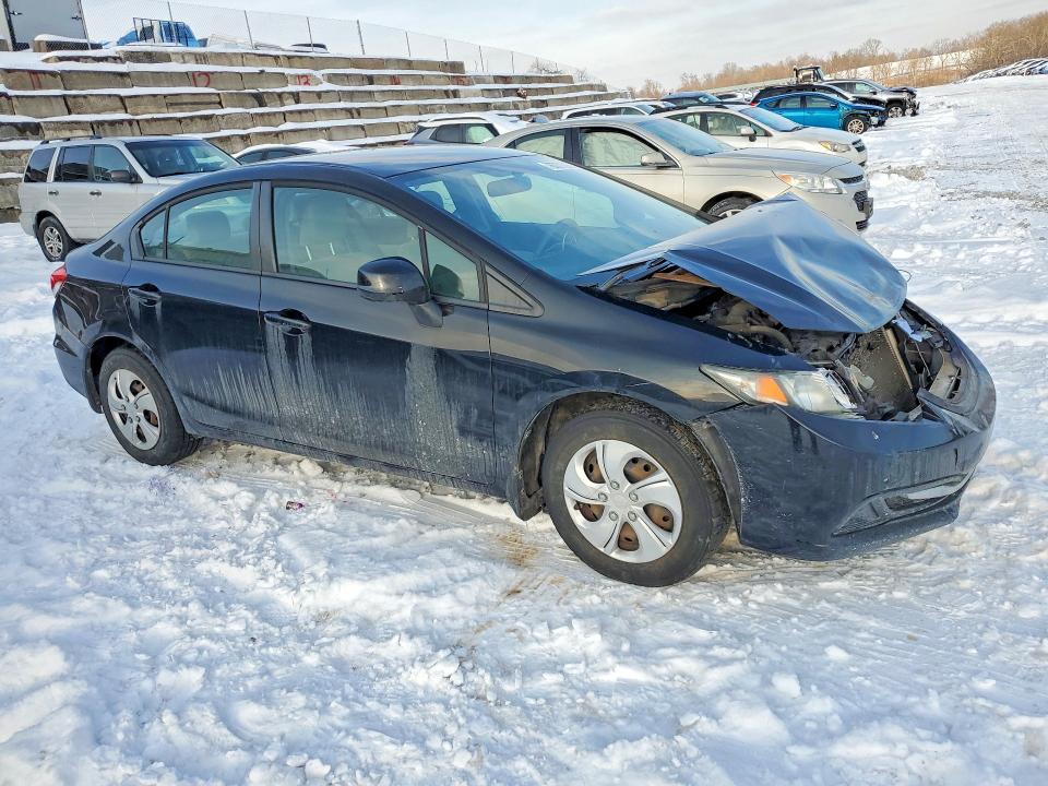 Photo 4 from auction – 2013 HONDA CIVIC LX with VIN 19XFB2F52DE021013