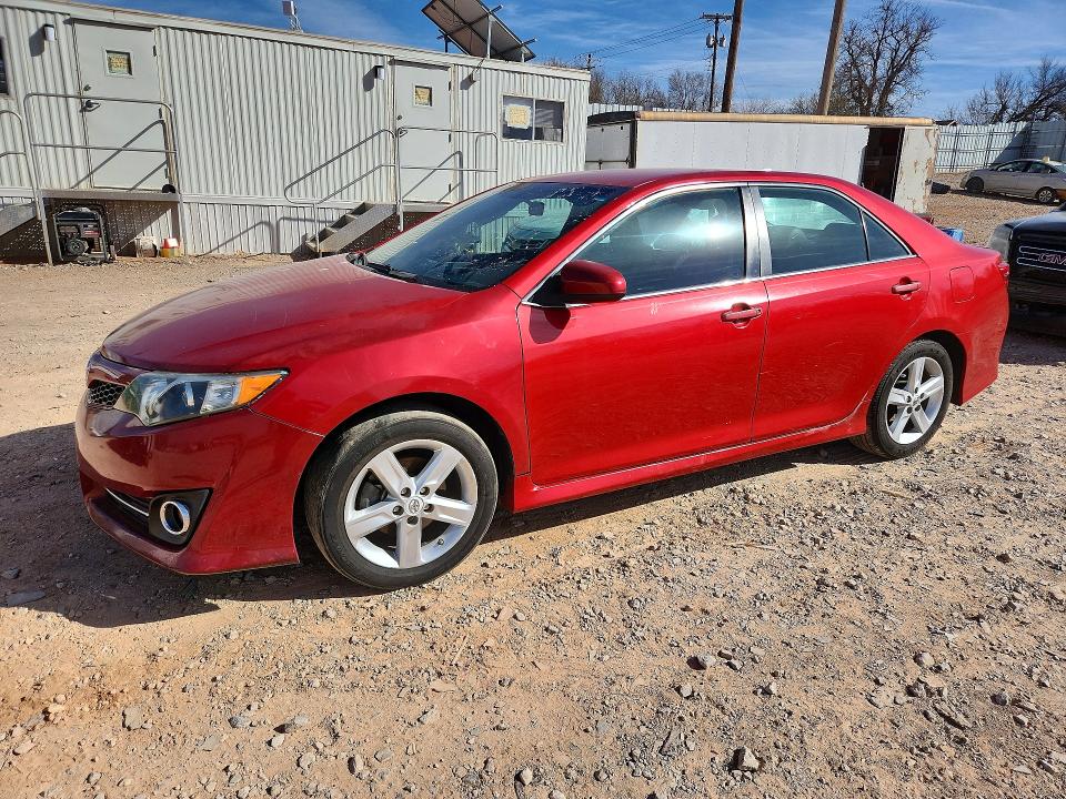 TOYOTA CAMRY 2012 with VIN 4T1BF1FK1CU596198 - Photo from auction