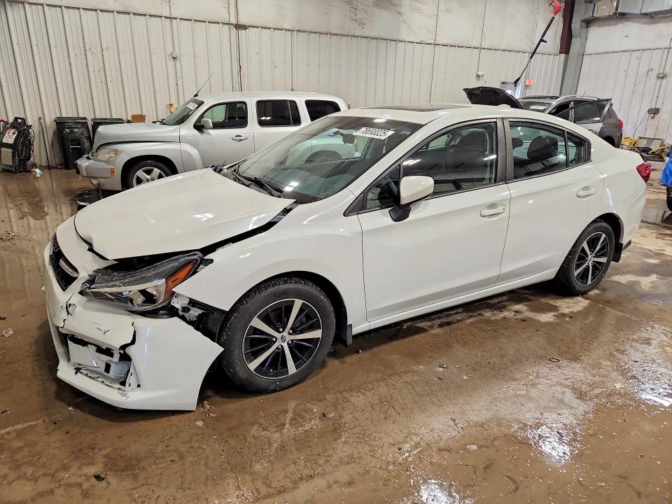 SUBARU IMPREZA 2022 with VIN 4S3GKAD62N3603180 - Photo from auction