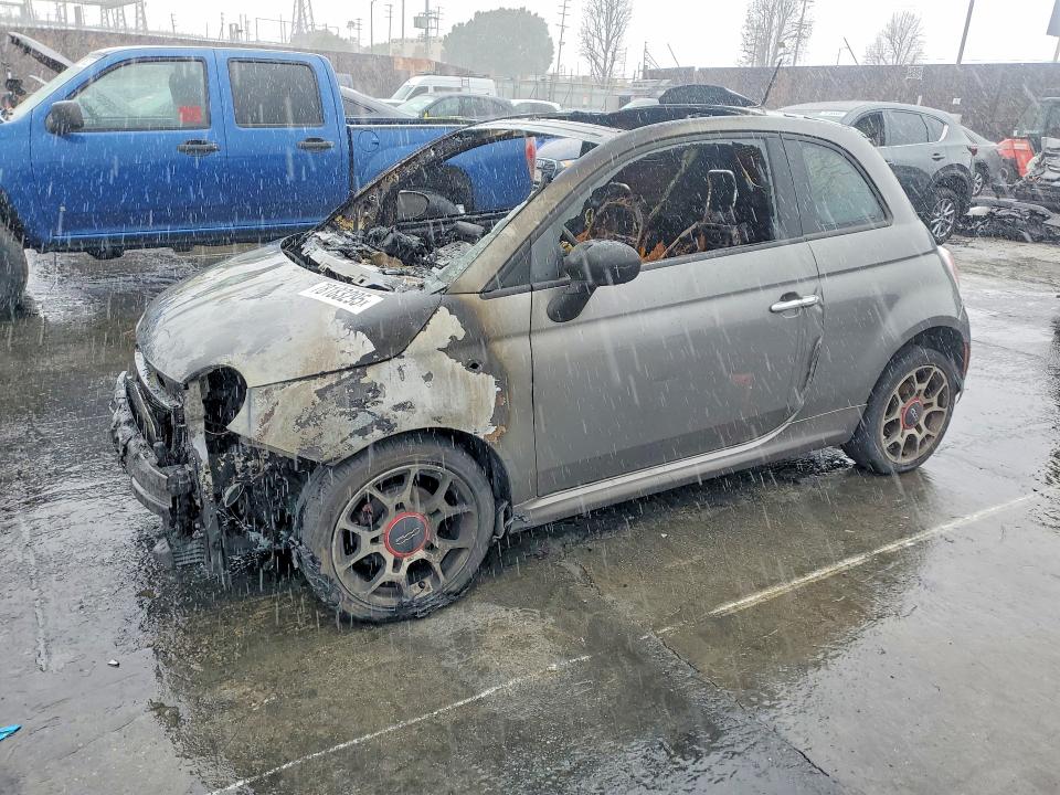 FIAT 500 2012 with VIN 3C3CFFBR6CT360881 - Photo from auction