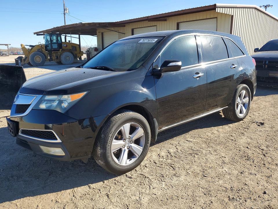 ACURA MDX 2013 with VIN 2HNYD2H26DH521938 - Photo from auction