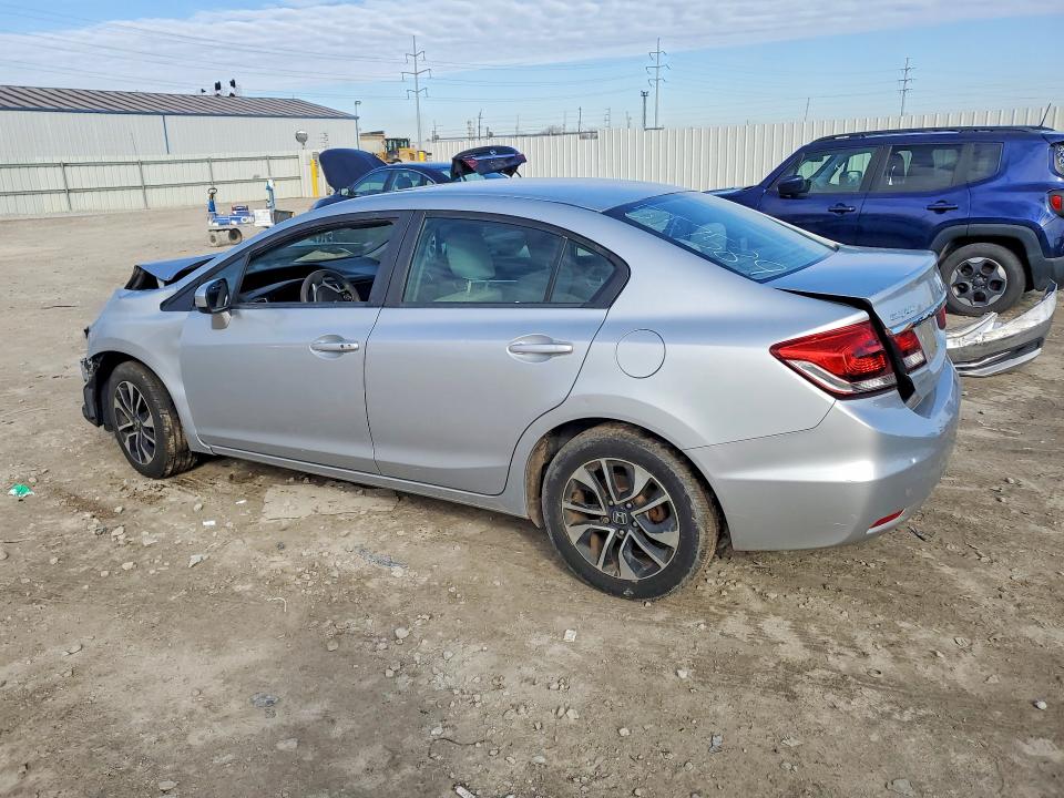 Foto 2 de la subasta – 2014 HONDA CIVIC con VIN 2HGFB2F84EH557589