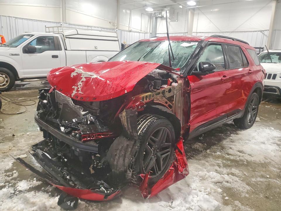 FORD EXPLORER S 2025 with VIN 1FMUK8KH5SGB63648 - Photo from auction