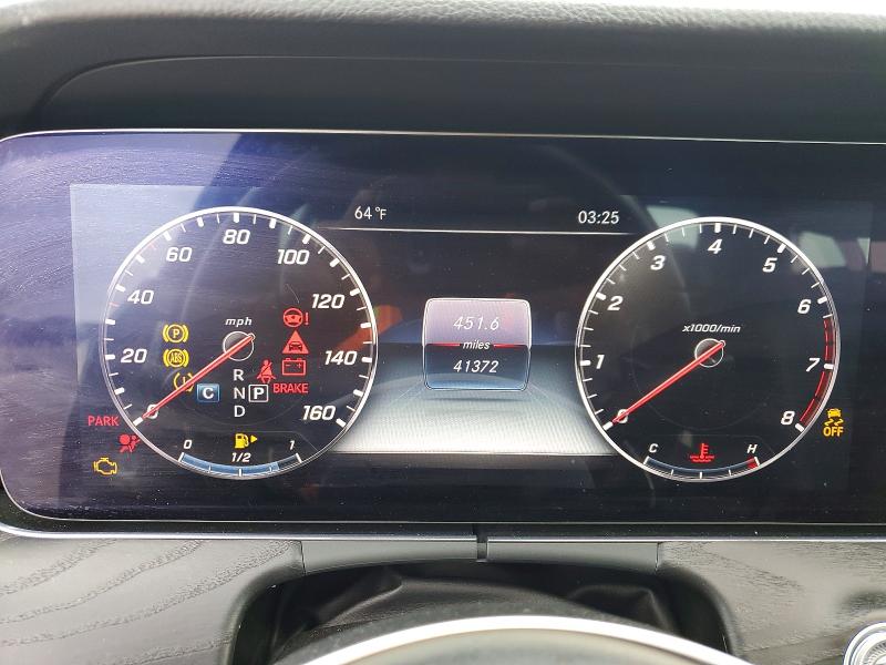 Photo 9 from auction – 2020 MERCEDES-BENZ E with VIN W1KZF8DB6LA816215