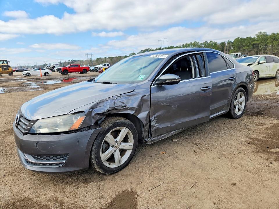 VOLKSWAGEN PASSAT 2012 with VIN 1VWBP7A37CC063506 - Photo from auction