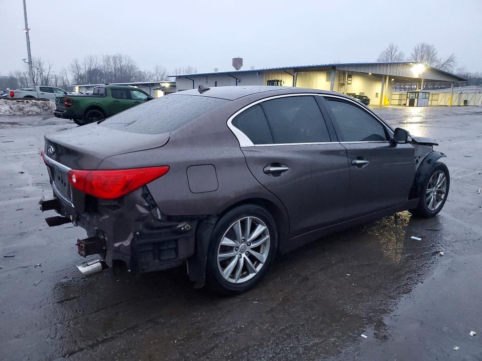 Photo 3 from auction – 2014 INFINITY Q50 with VIN JN1BV7AR2EM706602