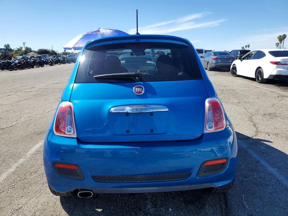Photo 6 from auction – 2015 FIAT 500 with VIN 3C3CFFBR4FT594473