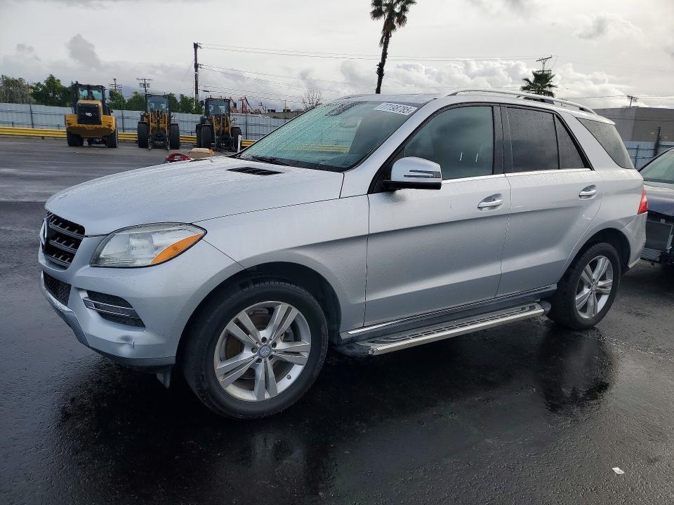 MERCEDES-BENZ ML 2015 with VIN 4JGDA5JB3FA512460 - Photo from auction