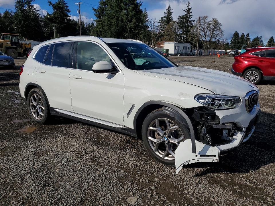 Photo 4 from auction – 2021 BMW X3 with VIN 5UXTY5C08M9D85437