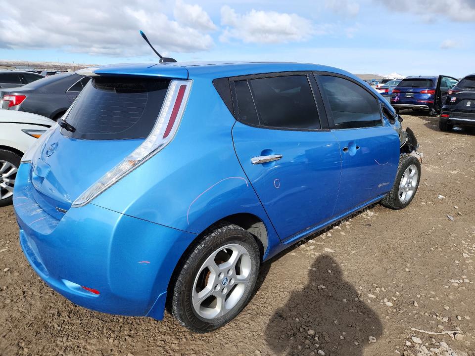 Photo 3 from auction – 2013 NISSAN LEAF S with VIN 1N4AZ0CP1DC423389