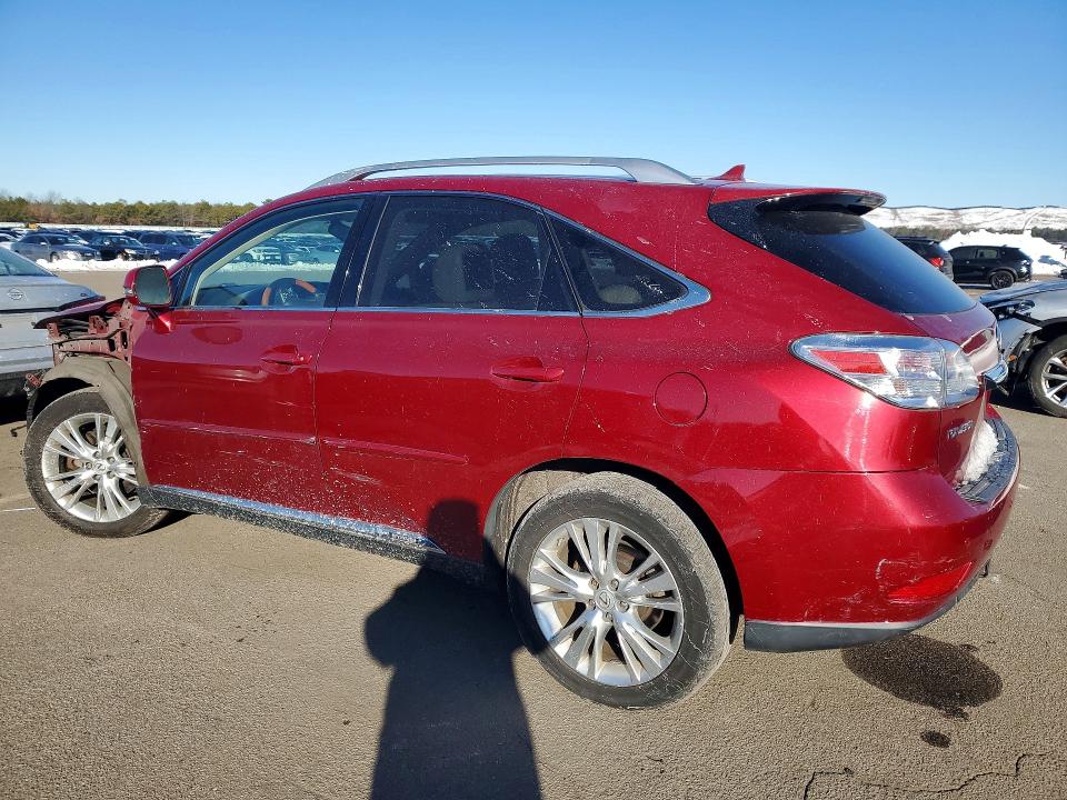 Photo 2 from auction – 2012 LEXUS RX 450H with VIN JTJBC1BA0C2430046