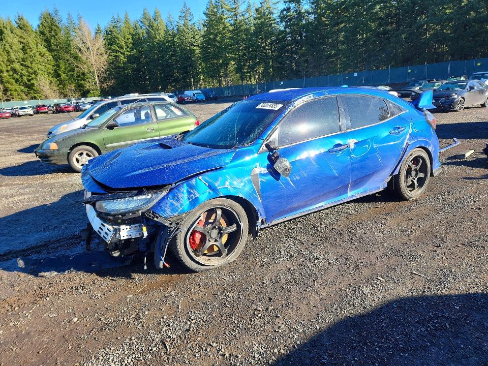 Photo 1 from auction – 2018 HONDA CIVIC with VIN SHHFK8G78JU200650