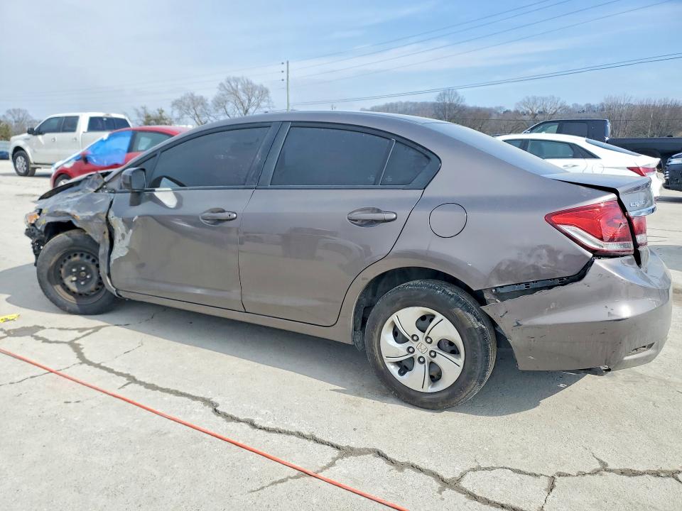 Photo 2 from auction – 2014 HONDA CIVIC with VIN 19XFB2F59EE082604