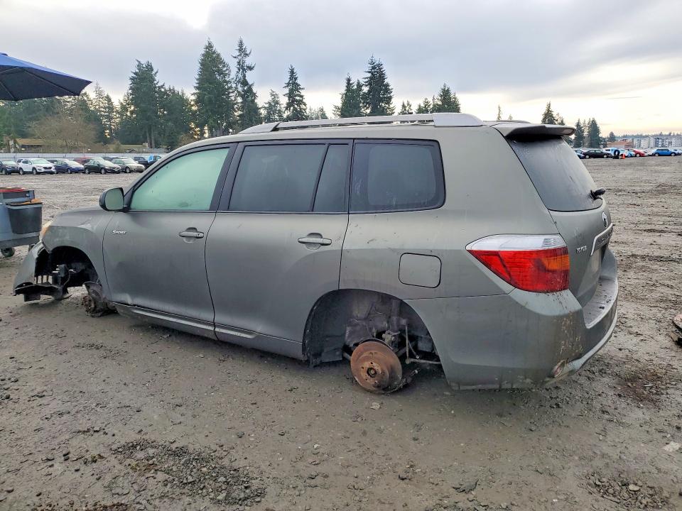 Photo 2 from auction – 2008 TOYOTA HIGHLANDER with VIN JTEES43A082024371