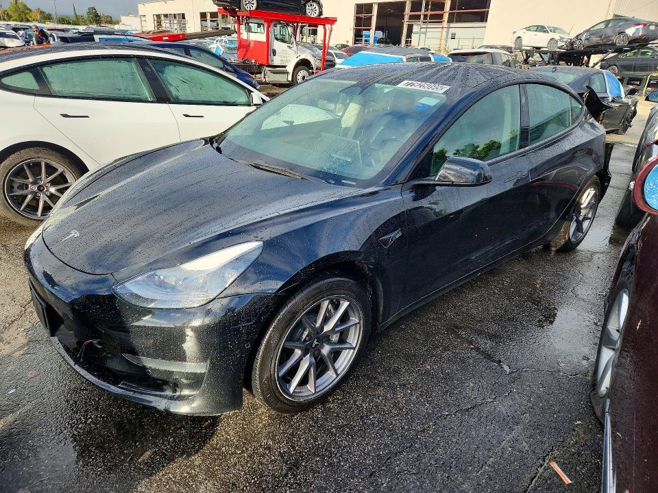 TESLA MODEL 3 2022 with VIN 5YJ3E1EA7NF288484 - Photo from auction