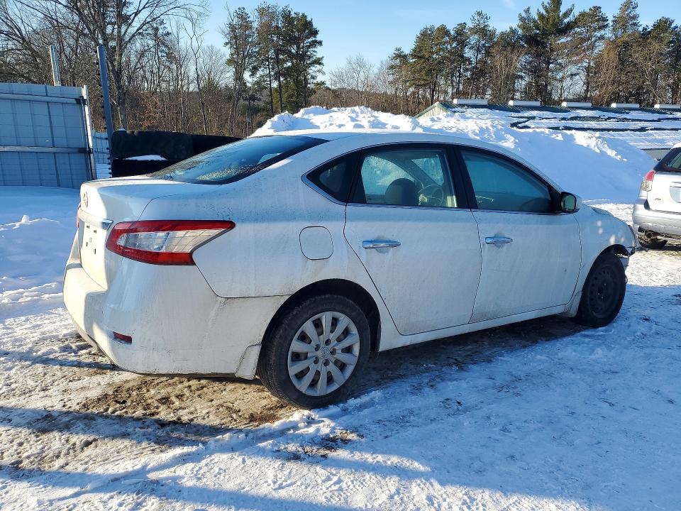 Photo 3 from auction – 2013 NISSAN SENTRA with VIN 3N1AB7AP1DL626221