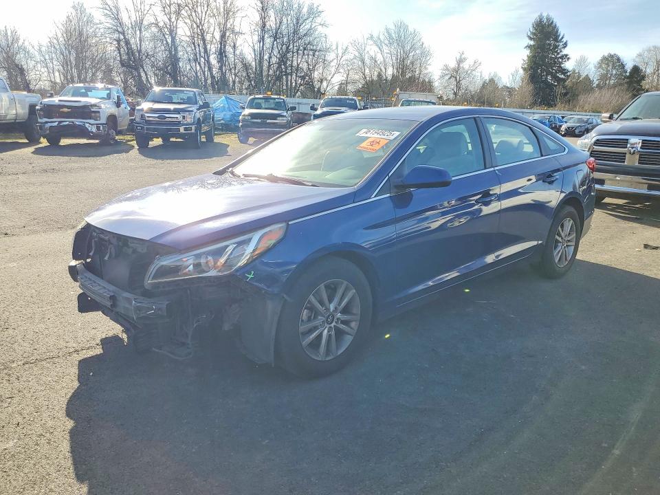 HYUNDAI SONATA 2017 with VIN 5NPE24AF8HH454845 - Photo from auction